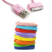 8-COLOR 6FT USB 30 PIN CABLES DATA SYNC POWER CHARGER SAMSUNG GALAXY TAB TABLET