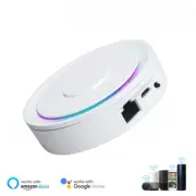 Gateway Smart Home Bridge Zigbee 3.0 Mesh Hub with Network Cable Socket Wired