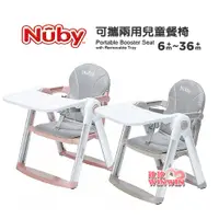 在飛比找蝦皮購物優惠-玟玟 可超取 NUBY 可攜兩用兒童餐椅(附收納袋) 超殺到