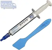 Halnziye 3 x Cooling Paste for CPU HY510 2 g Grey 1.93 W/m-K Thermal Grease 3X
