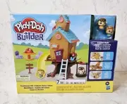 Play-Doh Builder Treehouse Kit Set w/ Mini Boy & Girl*New