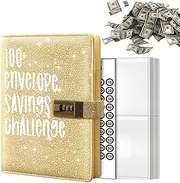Budget Sheets Envelopes, A6 Money Saving Challenge Book, An Easy And Fun To Save $5,050 Challenge Binder With Cash Envelopes, Budget Planner And Savings