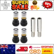 4PCS Tubeless Scooter Valves & 2PCS Valve Stem Extenders for Ninebot MAX G30