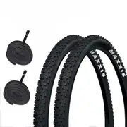 TDR 2 set 29" x 2.20 MTB Tyre Tube 29 Inch for Mountain Bike Electric Bicycle Durable Rubber, Wire Bead, 45mm Valve