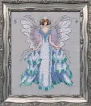 Nora Corbett Cross Stitch Pattern - NC204 Faerie Winter Dream
