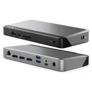 Alogic Mx3 Usb-C Triple Display Dp Alt. Mode Docking Station, 100W Power Deli.Wp