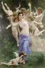 The Wasps Nest William Bouguereau Poster Print