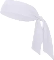 [GOGO] Head Tie, Tie Back Mesh Headband, Tennis Head Band