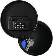 Combination Lock Box for Keys, Outdoor Waterproof Key Safe, 4.13 x 1.57 inches Portable Resettable Code, for Secure Key, Secures Hider Resettable