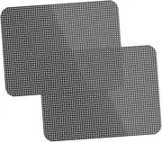 MOLUCKFU 1Pair Car Side Window Sunshade Sticker Adhesive UV Ray Protector Film for Heat Shielding and Sun Protection Removable and Reusable Static Cling Design for Vehicles