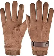 [ESOMAVRIX] Adults Winter Warm Gloves Snow Ski Gloves Snow Gloves Touchscreens Windproof Adults Work Gloves/547