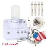 Dental Ultrasonic Piezo Scaler 2Bottles fit Cavitron EMS /4*Handpiece Detachable