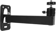 Projector Wall Mount Holder Bracket Stand, 360° Horizontal Rotation, 90° Vertical Tilt, for Most Projectors Cameras