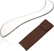 Stainless Steel Gua Sha, Metal Guasha Scraping Tool, Muscle Scraper for Deep Tissue/Fascia/Face/Scar, IASTM Tool for Body Plane, Therapy Massage Tools for Body Shaping