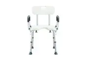 Medical Shower Chair Bathtub Bath Seat Stool with Back and Armrests