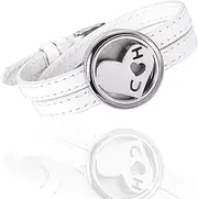 BIAIHQIE Aroma Diffuser Bracelet Open Lockets Bracelets Perfume Essential Oil Locket Bangle with Pads Free