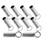 10 Sets Button Drawstring End Caps for Pants Cord Ends Drawstrings