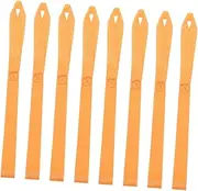 FUNOMOCYA 8pcs Nylon Binding Strap for Atvs Motorcycles Tie Down Hook Straps Versatile Outdoor Gear Fasteners for Luggage Tents and Camping Activities Easy to Use Durable Bright