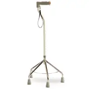Large Offset Base Quad Walking Stick, Max 75kg