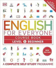 English For Everyone Course Book Level 1 Beginner by DK Paperback Book