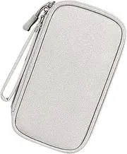 Versatile Electronic Organizer Bag Oxford Fabric Hard Drive Protection Data Cable Pouch Compact Travel Storage