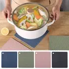 Holder Square Table Placemat Heat Insulation Mat Drying Coaster Casserole Mat