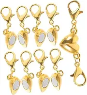 Hohopeti 5pcs Magnetic Buckle Jewelry Copper Alloy Necklace Clasps Magnet Connectors Bracelet Jewelry Clasps Magnetic Jewelry Clasp Magnet Necklace Clasp Jewelry Magnetic Clasp