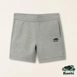 【Roots】Roots小童-喚起自然之心系列 簡約五分短褲(灰色)