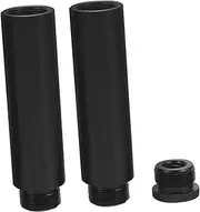 OFFIGAM 1Set Mic Stand Extension Tube Kit Microphone Extension for Streaming and Recording Compatible with Boom Arms and Microphones Easy Installation Durable