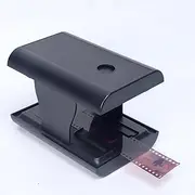 Mobile Film Scanner, 35mm 135mm Slide Negative Scanner with LED Backlight, Foldable Film and Slide Scanner Support Editing and Sharing