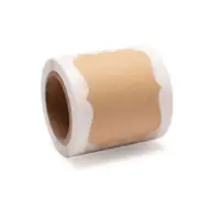 Kraft Paper Name Sticker Glass Bottle Sticker Label Sealing Sticker Kitchen Classification Sticker Gift Slogan Paper 150Pcs