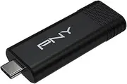 2TB PNY PRO Elite V3™ Type-C USB 3.2 Gen 2 Flash Drive – Up to 1000MB/s Read, Up to 800MB/s Write, Extreme Performance for Professional Data Storage and Transfers, Premium Metal Design, USB-C