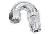 AF159-12S - 180 DEG HOSE END -12AN BLACK