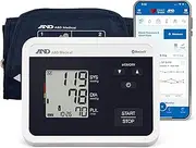 Multi-User Bluetooth Blood Pressure Monitor for Home Use - UA-770BLE - Wide Range Cuff (8.6-16.5" / 22-42cm), Up to 4 Users, iOS & Android Compatible, FSA/HSA Eligible, AA Batteries