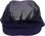 [CTIRCHIU] Factory Workshop Cap Kitchen Cotton Chef Hat Cooking Hat for Women Food Service Hat Oil Barrier Unisex Style Navy