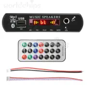 Bluetooth5.1 MP3/WMA/WAV/APE/FLAC Decoder Board Car Audio USB TF FM Radio Module