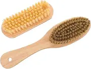 HONMEET Portable Beach Brush Set 2pcs Remover for Beach Tent and Surfboard Cleaning