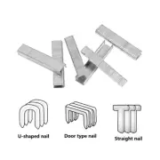 Never Run Out with 1000Pcs U/Door/T Shaped Staples for Home and Workshop Use