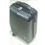 完整包裝 NINO1881 黑色髮絲紋行李箱20吋