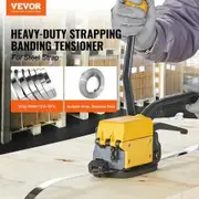 Steel Strapping Tool for 13-19 mm Width 3-in-1 (Tensioner Crimper Cutter) Manual Belt Packaging Banding Machine Packaging Metal Steel Strapping Banding