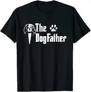 [VidiAmazing] Mens The Dogfather Cavalier King Charles Spaniel Dog Dad Tshirt ds088 T-Shirt