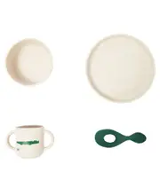 [Liewood] Liewood Baby Vivi printed silicone tableware set One size beige