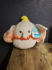 Disney Squishmallow Plush Dumbo 8" NWT 2021 KellyToy Elephant NEW