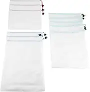 Reusable Mesh Produce Bags 11 Pack Polyester, Store Organize Wash Fruits Vegetables, 3 Sizes 41.5x30 cm Grocery Travel