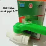 球閥 1 / 2 巨型停止 PVC 水龍頭, 用於 1 / 2 英寸管道 IGM