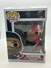 Mortal Kombat Scorpion 1058 Signed By Japanese Actor Hiroyuki Sanada Beckett COA