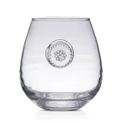 Juliska Berry & Thread Glassware Stemless Red Wine Glass