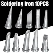 Ergonomic Design 10Pc Soldering Iron Tips for Weller WSD81 WD1000 WSP80 WP80 LT