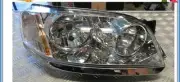 FITS FOR FORD TERRITORY HEADLIGHT / HEAD LAMP 2009-2011 CHROME RIGHT HAND (for: Ford)