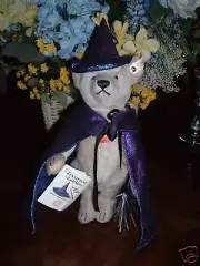 STEIFF Germany Sorcerer/Wizard Bear, #651007, 12", NEW, Mint, NRFPkg.